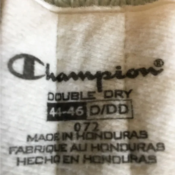 CHAMPION SPORTS BRA 44D Full support/double dry/wicking liner - Picture 2 of 7